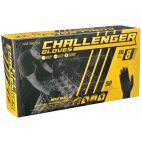Nitrile Powder Free Gloves, Challenger, 8 mil, Black, XX-Large