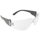 Safety Glasses / Goggles, Lightweight, Frameless, Clear Lens