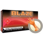 Safety Gloves, Blaze, Hi-Vis Orange, 10.6" X-Large