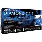 Safety Gloves, Microflex Diamond Grip, Natural, 9.6" Medium