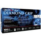 Safety Gloves, Microflex Diamond Grip, Natural, 9.6" Large