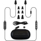 Earbuds, Wireless, Black & Gray w/ Microphone