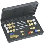 A/C Valve Core Remover & Installer Tool Kit Universal Valve Core Service Kit R12 & R134A