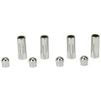 Tire Valve Chrome Sleeves & Caps Kit
