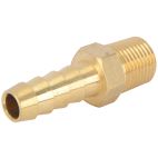 Hose Barb Fitting; Male; 1/4 in Hose I.D.; 1/8 in NPT
