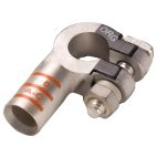 Battery Cable Terminals - Top Mount Bi-Metal Right Elbow Battery Terminal