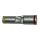 Primary Wire Heat Shrink Connector / Solid Seal Non-Insulated Connector 10 - 12 ga To 8 ga