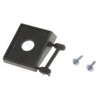 Toggle Switch Panel Square w/ Round Hole