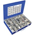 Battery Assortment, Heavy Duty, 131 Pc.