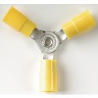 Primary Wire Terminals Primary Wire 3-Way Connector 10 - 12 ga
