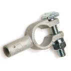 Battery Cable Terminals - Top Mount Straight Clamp Connector w/ Pre-Loaded Flux & Solder