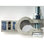 Battery Cable Terminals - Top Mount Straight Clamp Connector w/ Pre-Loaded Flux & Solder