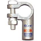 Battery Cable Terminals - Top Mount Left Elbow Connector w/ Pre-Loaded Flux & Solder