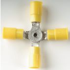 Primary Wire Connector Primary Wire 4-Way Parallel Connector 10 - 12 ga