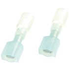 Primary Wire Heat Shrink Connector / Solid Seal Crimp 'N Seal Extreme Quick-Disconnect Double-Hump Terminals 16 - 14 ga