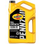 Pennzoil Full Synthetic 0W20 Motor Oil 5 Qt