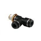 Air Brake Push to Connect PTC / Quick Connect QC Fittings Male Run Tee Phillips Industries