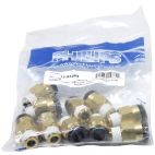 Air Brake Push to Connect PTC / Quick Connect QC Fittings Male Connector Phillips Industries