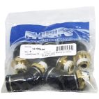 Air Brake Push to Connect PTC / Quick Connect QC Fittings Male Elbow Phillips Industries
