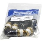 Air Brake Push to Connect PTC / Quick Connect QC Fittings Male Elbow Phillips Industries
