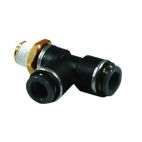 Air Brake Push to Connect PTC / Quick Connect QC Fittings Male Run Tee Phillips Industries