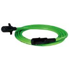 Trailer Connector Coiled Cables / Cords Assy - H/D Truck Straight ABS Trailer(s) (Green) Phillips Industries