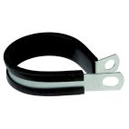 Phillips Industries 1 1/8 in Diameter 3/8 in Hole Rubber Cushioned Insulated Metal Clamp - Pack of 25 Priced Per Clamp