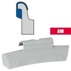 Plombco AW-Style Coated Zinc Clip-On Wheel Weights - Choose Size or Bulk Set