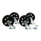 Portacool Rough-Terrain 4 Piece Caster Kit, (2)CSTR0006, (2)CSTR0007