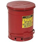 Steel Self-Closing Oily Waste Can