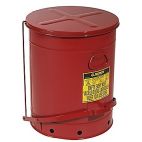 Steel Self-Closing Oily Waste Can