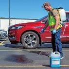 PIG� Microbial Oil Stain Remover and Chapin Backpack Sprayer