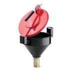 PIG Burpless Poly-Coated Steel Drum Funnel