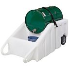 PIG Poly Dispensing Drum Dolly with Rubber Wheels