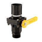 Ball Valve for PIG® Burpless® Poly Drum Funnel
