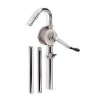 Zee Line Stainless Steel Rotary Hand Drum Pump - PTFE Seals
