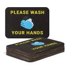 PIG® Wash Your Hands Floor Sign - Box of 50