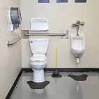 PIG® Restroom Bundle Grippy® Mat