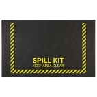 PIG® Spill Station Safety Message Grippy® Floor Mat