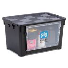 PIG® Battery Acid-Neutralizing Spill Kit in See-Thru Bin