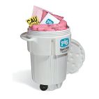 PIG® HazMat Spill Kit in 95-Gallon Wheeled Overpack Salvage Drum