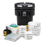 PIG® Fuel Station Spill Kit in 95-Gallon Overpack Salvage Drum