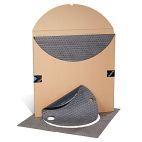 PIG® Barrel Top Absorbent Mat with Skirt