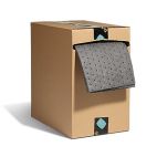 PIG® Rip-&-Fit® Absorbent Mat Roll in Dispenser Box