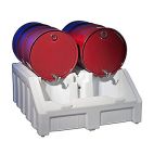 PIG® Double Poly Drum Rack
