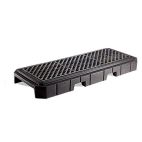 PIG® Heavy-Duty 3-Drum Poly Spill Containment Pallet