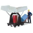 PIG® Poly Spill Pallet with Hinged Hardcover