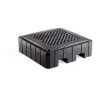 PIG® Heavy-Duty 1-Drum Poly Spill Containment Pallet