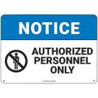 PIG® Authorized Personnel Only Sign