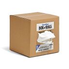 WorkWipes® Exact Cut New White 100% Cotton Rags